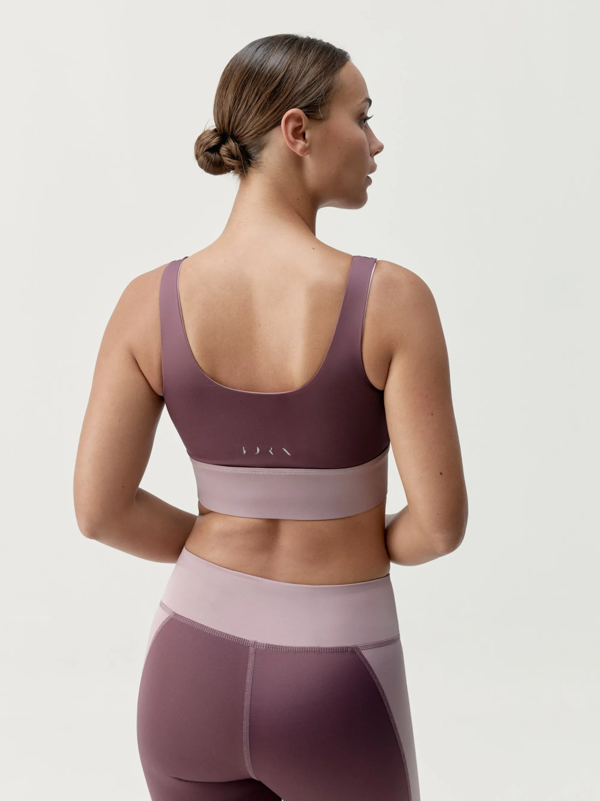 Born Living Yoga Top Maiko Tuscany/Deep Rose>Mujer Sujetadores Deportivos