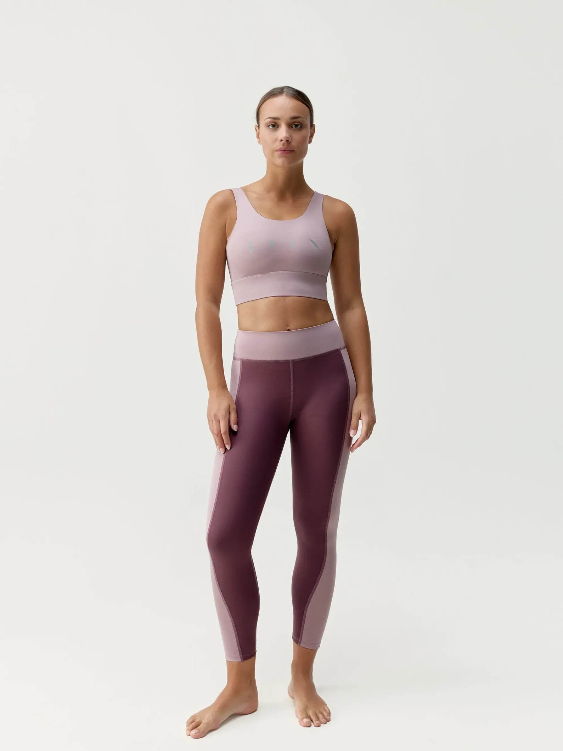 Born Living Yoga Top Maiko Tuscany/Deep Rose>Mujer Sujetadores Deportivos