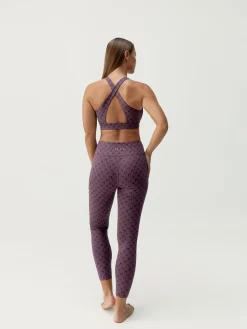Born Living Yoga Top Monogram Dark Cherry><noscript><img width=