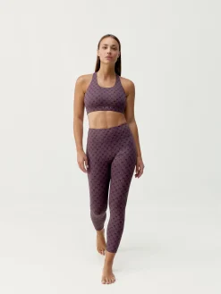 Born Living Yoga Top Monogram Dark Cherry><noscript><img width=