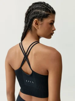Born Living Yoga Top Naia Black>Mujer Sujetadores Deportivos