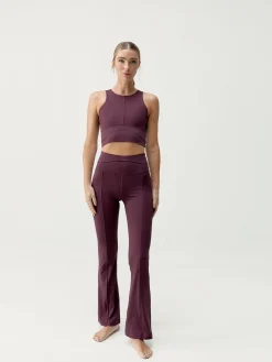 Born Living Yoga Top Saori Dark Cherry><noscript><img width=
