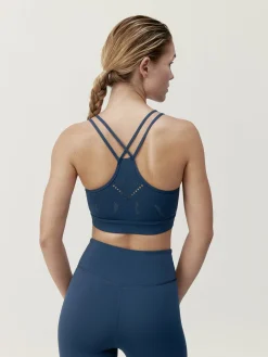 Born Living Yoga Top Saril Sailor Blue>Mujer Sujetadores Deportivos