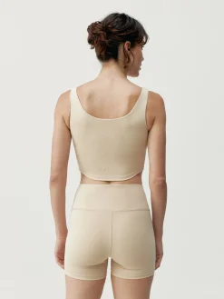 Born Living Yoga Top Sayani Beige><noscript><img width=