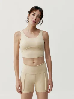 Born Living Yoga Top Sayani Beige><noscript><img width=
