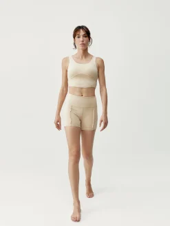 Born Living Yoga Top Sayani Beige><noscript><img width=