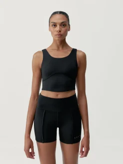 Born Living Yoga Top Sayani Black>Mujer Sujetadores Deportivos