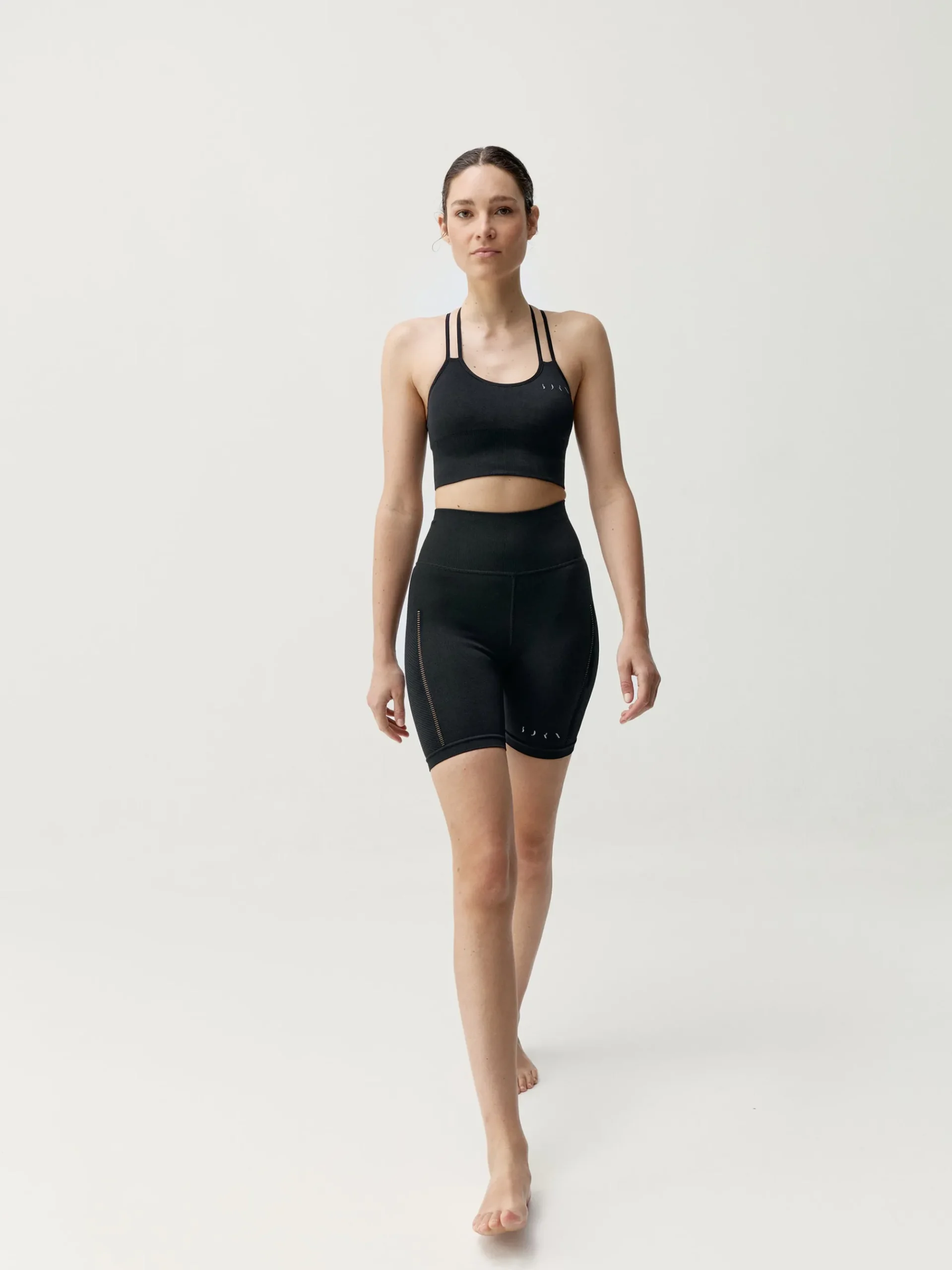 Born Living Yoga Top Sunset Black>Mujer Sujetadores Deportivos