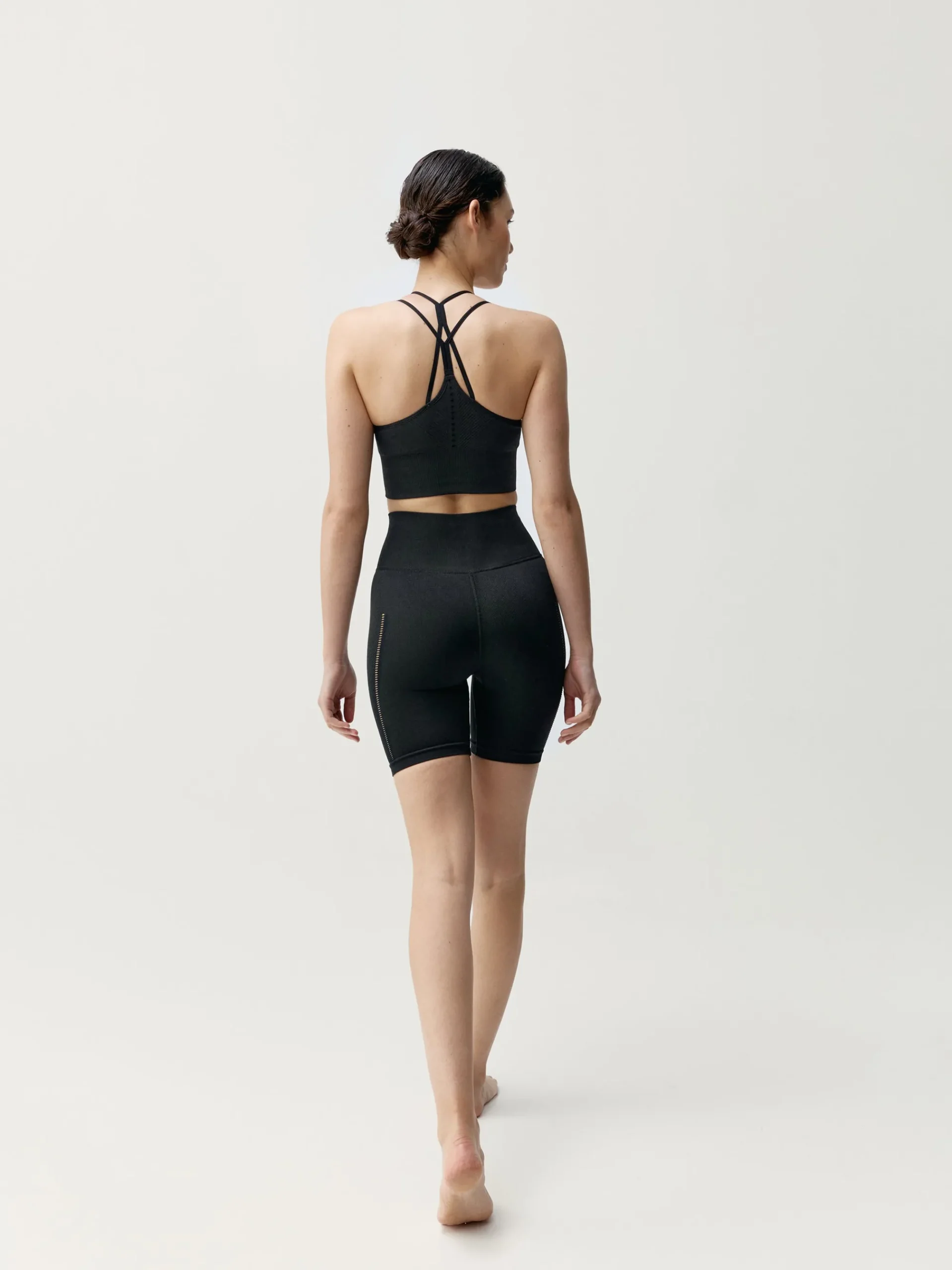 Born Living Yoga Top Sunset Black>Mujer Sujetadores Deportivos