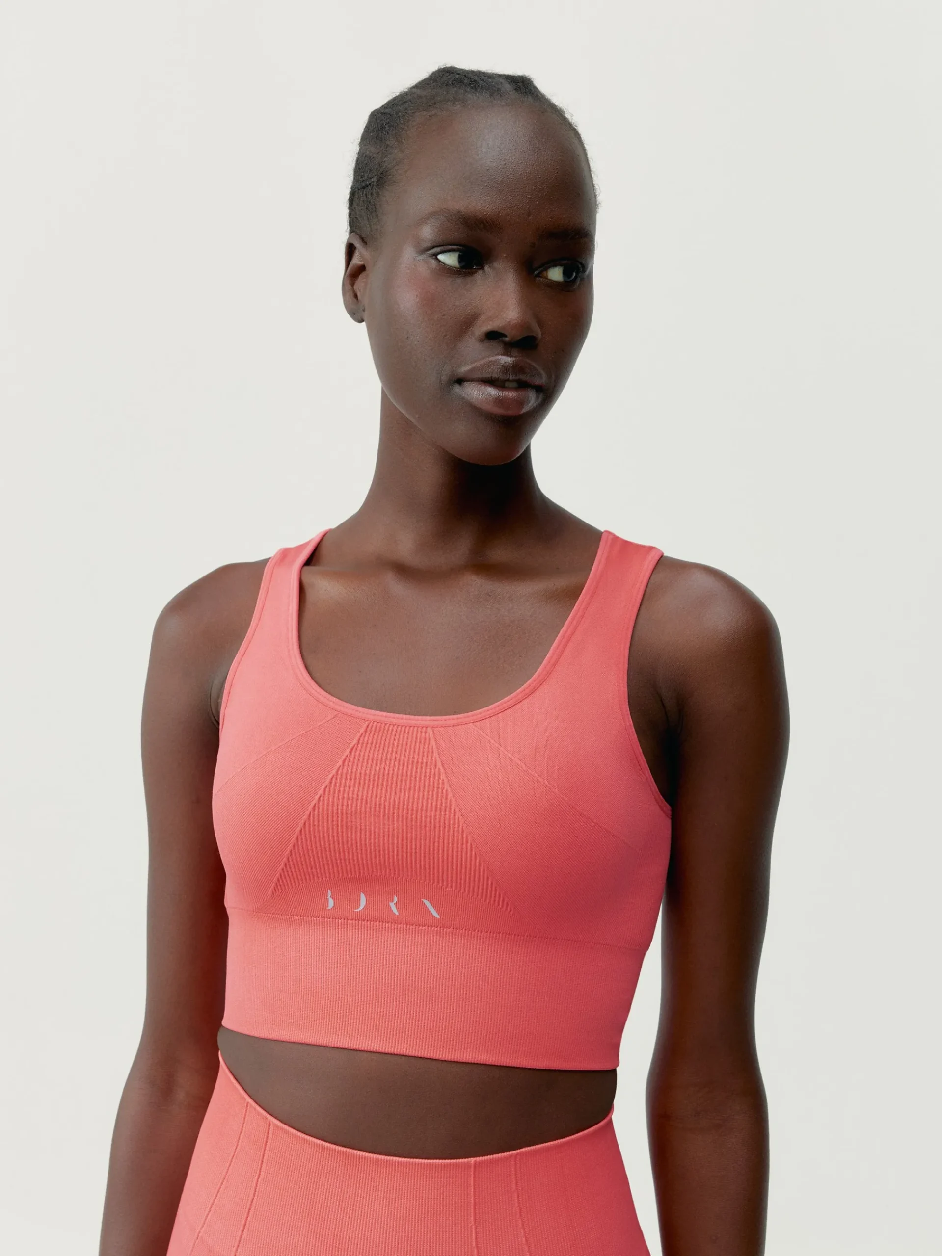 Born Living Yoga Top Urdhva Sunset Coral>Mujer Sujetadores Deportivos