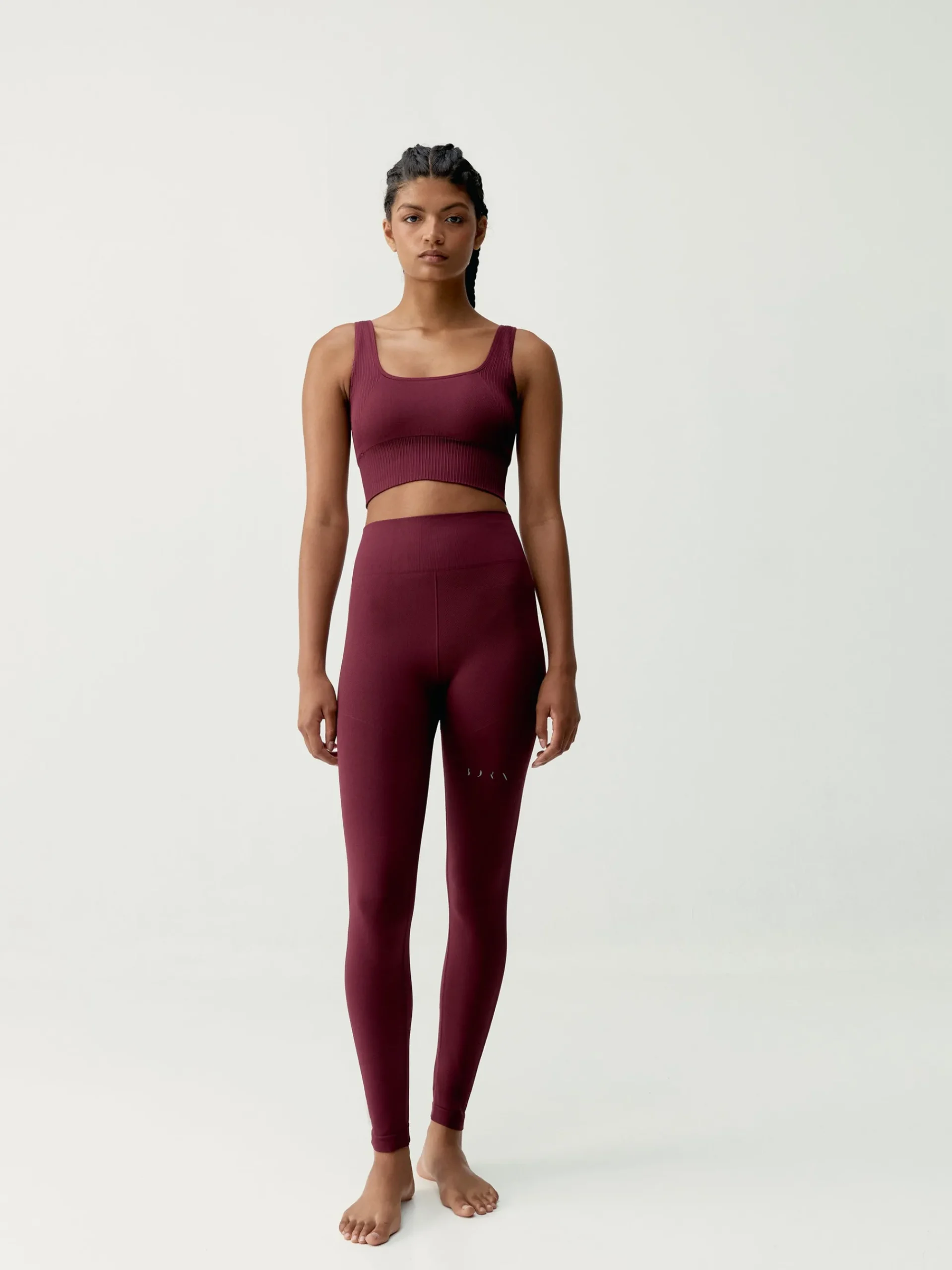 Born Living Yoga Top Yami Bordeaux>Mujer Sujetadores Deportivos