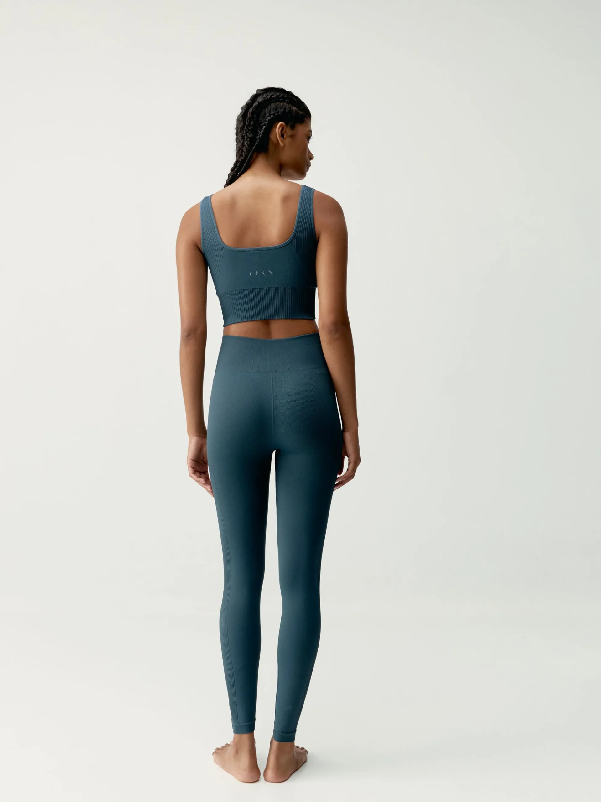 Born Living Yoga Top Yami Stormy Grey>Mujer Sujetadores Deportivos