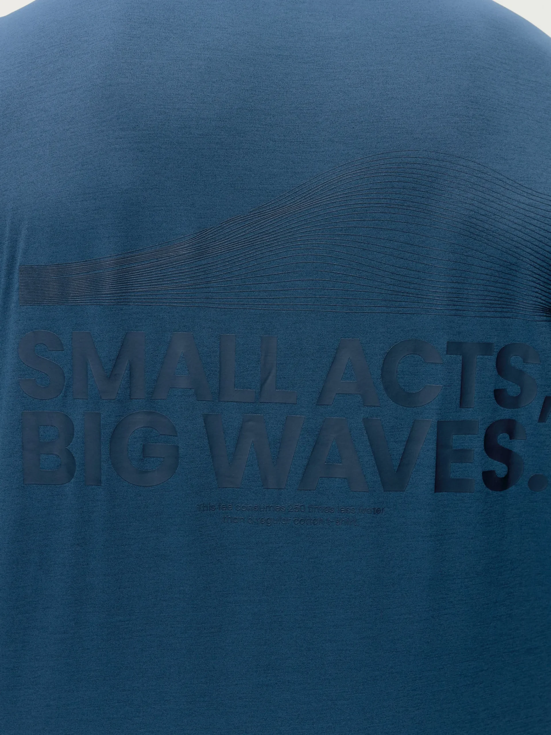 Born Living Yoga T-shirt Baffin Sea Blue>Hombre Camisetas · Polos
