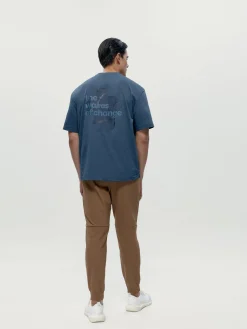 Born Living Yoga T-Shirt Fawn Stormy Grey>Hombre Camisetas · Polos