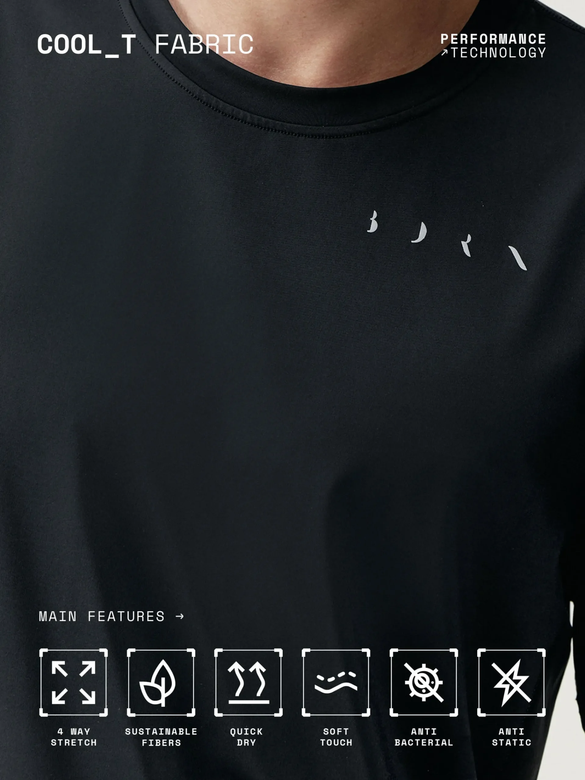 Born Living Yoga T-Shirt Geneva Black>Hombre Camisetas · Polos