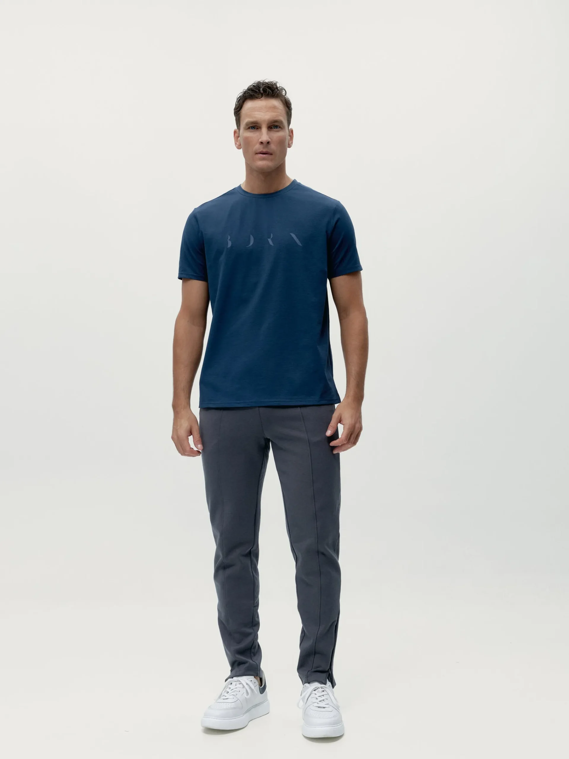 Born Living Yoga T-Shirt Melville Denim>Hombre Camisetas · Polos