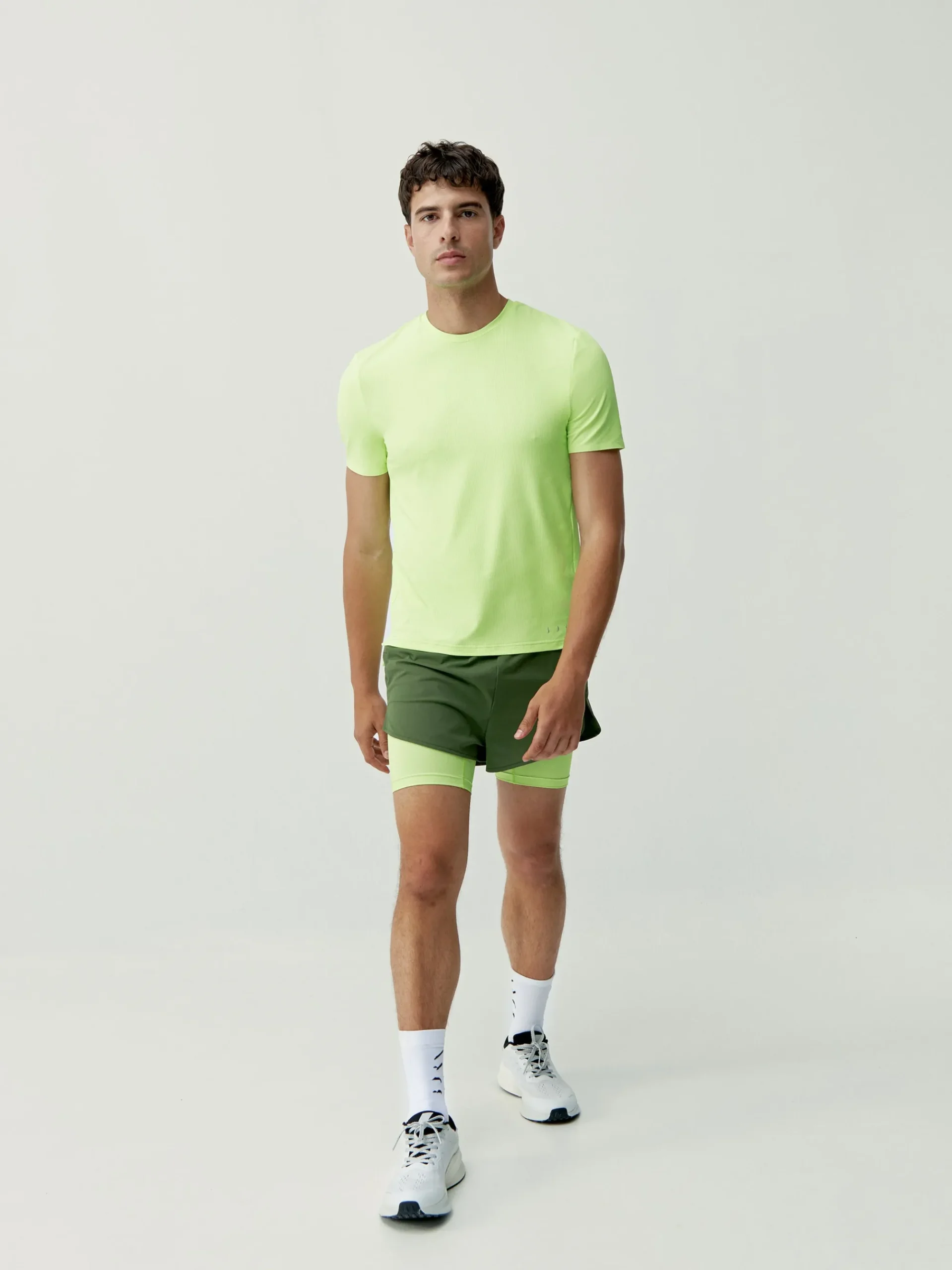 Born Living Yoga T-Shirt Nadym Lime Bright>Hombre Camisetas · Polos