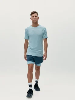Born Living Yoga T-Shirt Otawa Blue Chalk>Hombre Camisetas · Polos