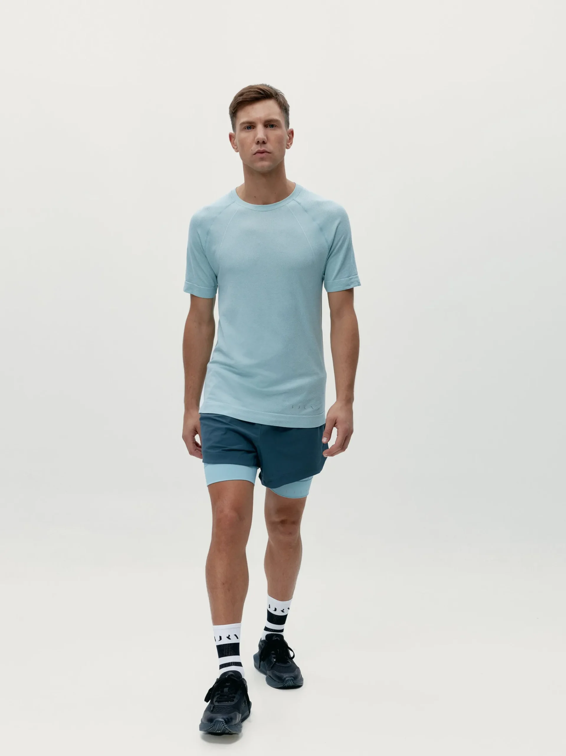 Born Living Yoga T-Shirt Otawa Blue Chalk>Hombre Camisetas · Polos