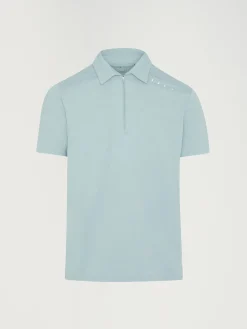 Born Living Yoga T-shirt Polo Kariba Grey Mist>Hombre Camisetas · Polos