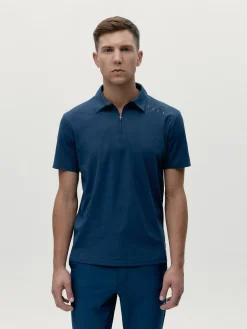 Born Living Yoga T-shirt Polo Kariba Sea Blue>Hombre Camisetas · Polos