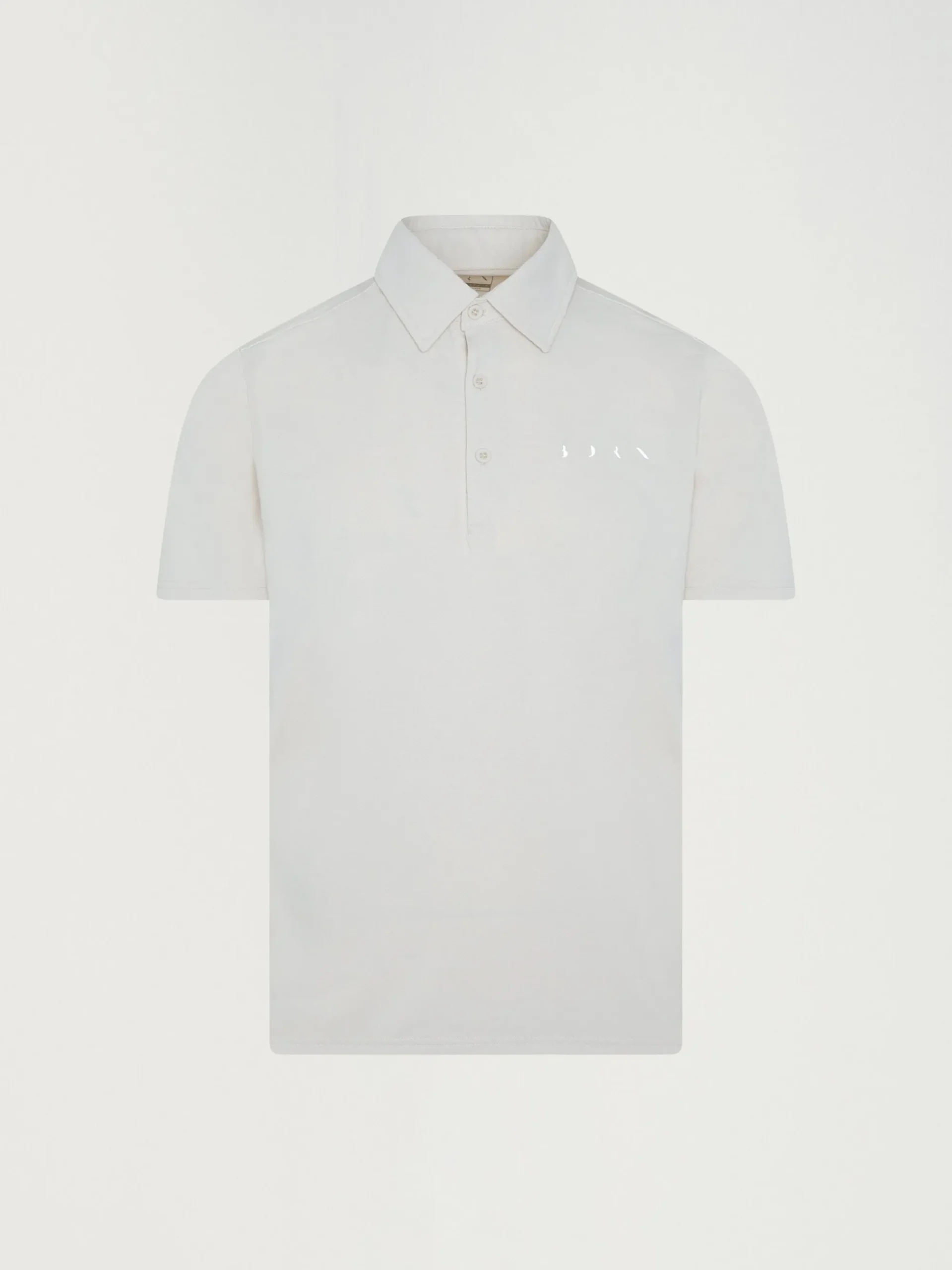 Born Living Yoga T-shirt Polo Sidney White Chalk>Hombre Camisetas · Polos