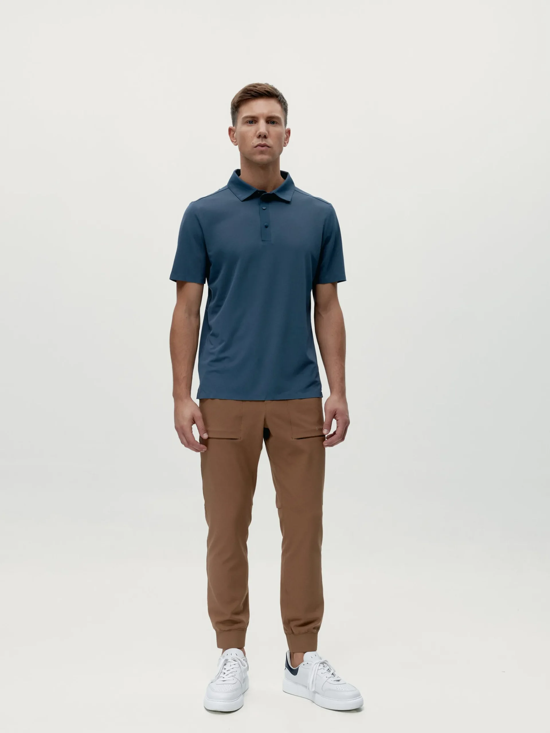 Born Living Yoga T-Shirt Scanno Stormy Grey>Hombre Camisetas · Polos