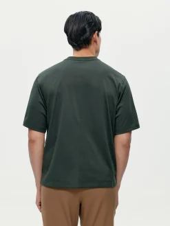 Born Living Yoga T-Shirt Tarn Deep Kaki>Hombre Camisetas · Polos