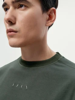Born Living Yoga T-Shirt Tarn Deep Kaki><noscript><img width=