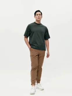 Born Living Yoga T-Shirt Tarn Deep Kaki><noscript><img width=