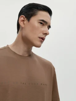 Born Living Yoga T-Shirt Venetta Chestnut>Hombre Camisetas · Polos