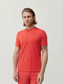 Born Living Yoga T-Shirt Volta Coral Bright>Hombre Camisetas · Polos