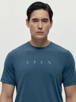 Born Living Yoga T-Shirt Volta Stormy Grey>Hombre Camisetas · Polos