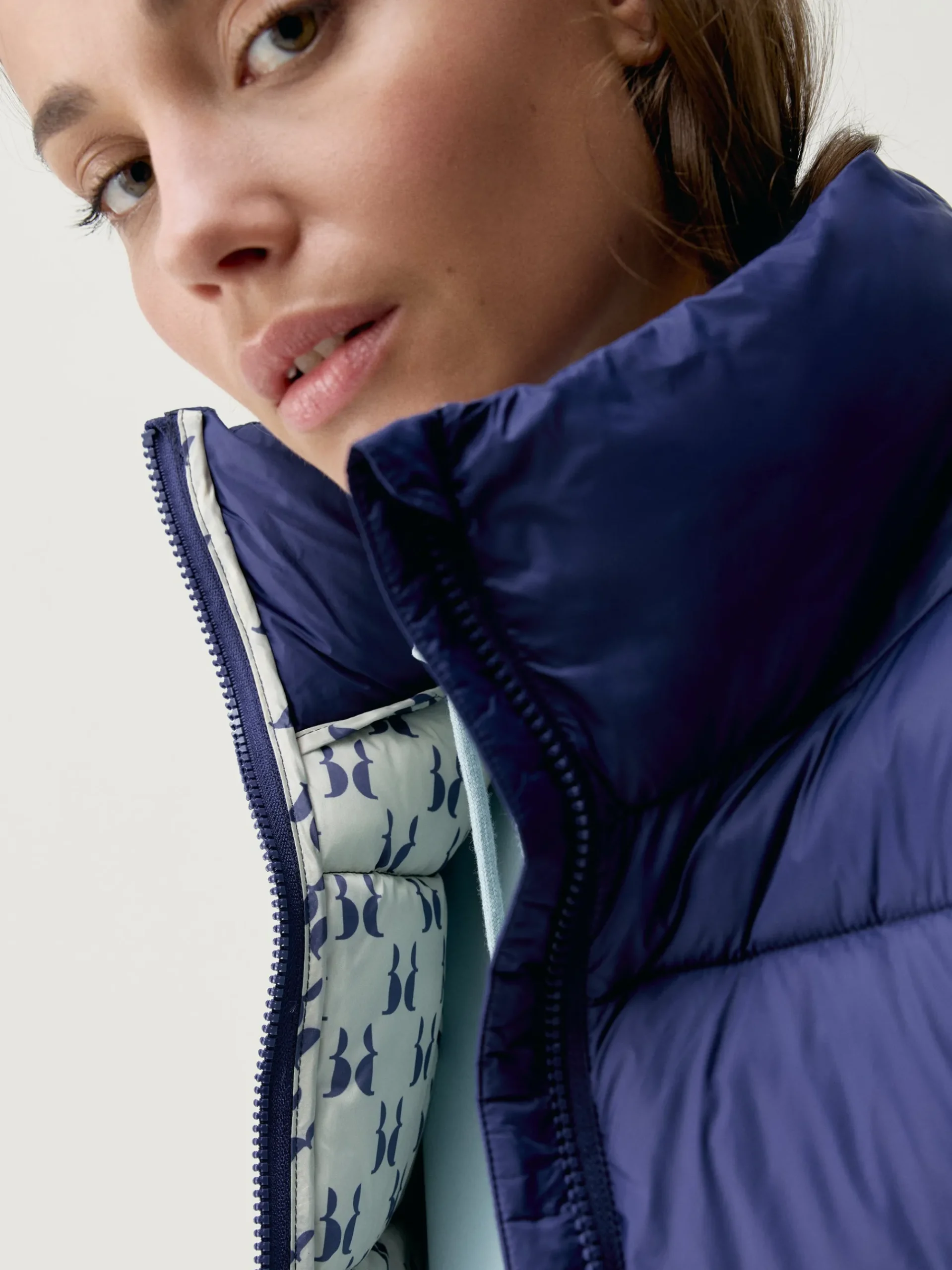 Born Living Yoga Vest Jolie Next Blue>Mujer Chalecos