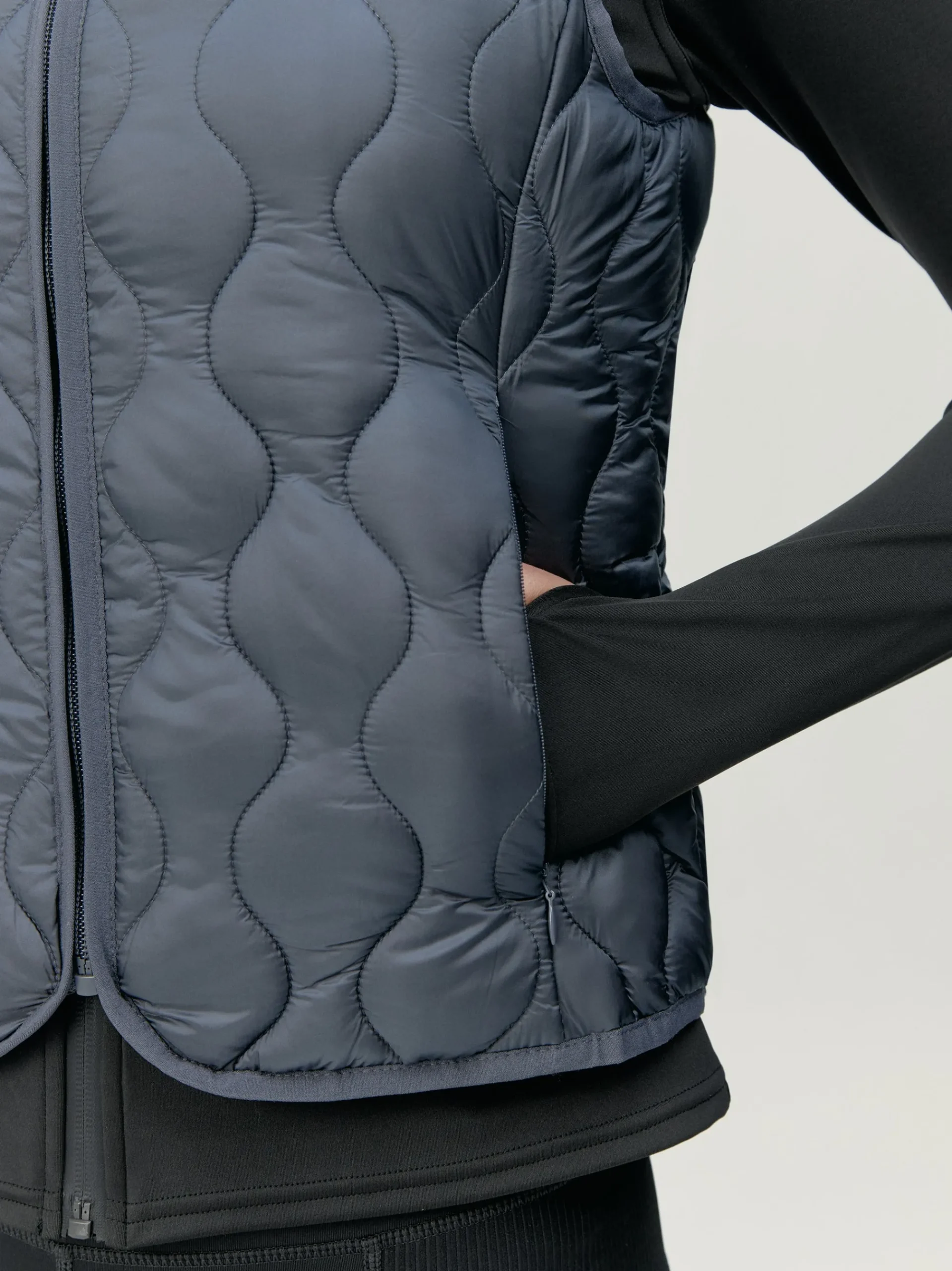 Born Living Yoga Vest Kenal Dark Onix>Mujer Chalecos