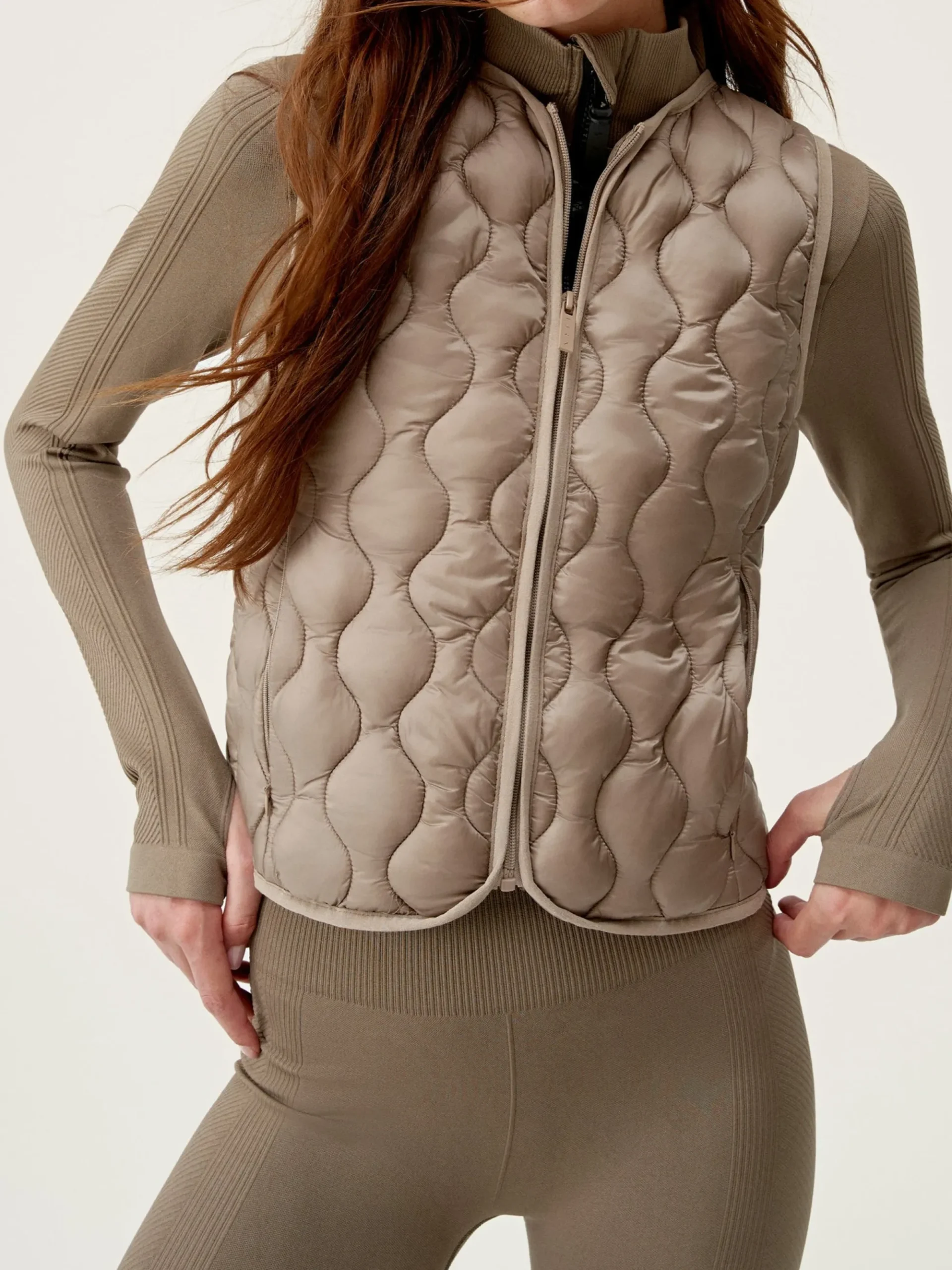 Born Living Yoga Vest Kenal Nut>Mujer Chalecos