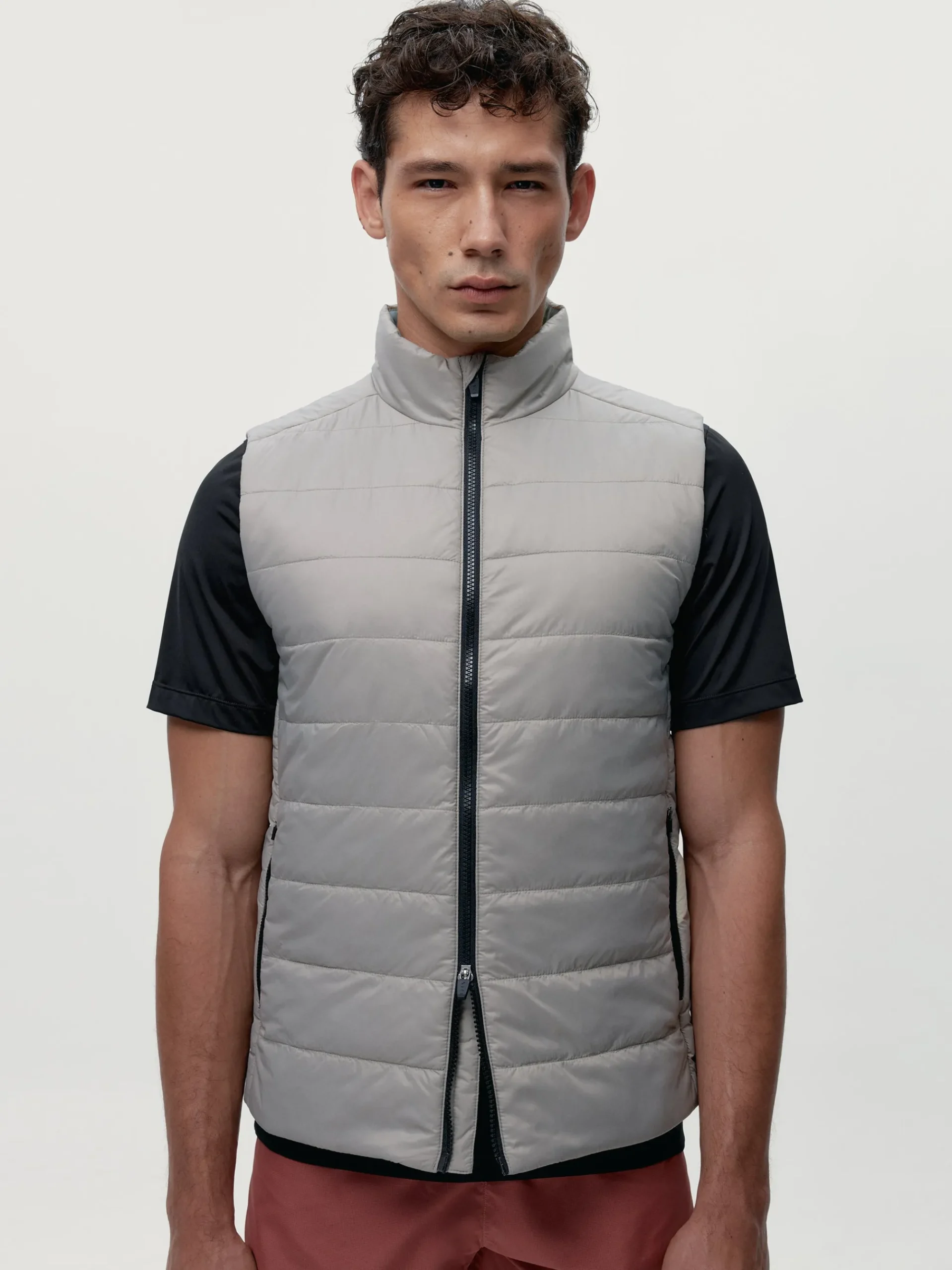 Born Living Yoga Vest Maine Fungi/Light Slate>Hombre Abrigos · Chaquetas|Chalecos