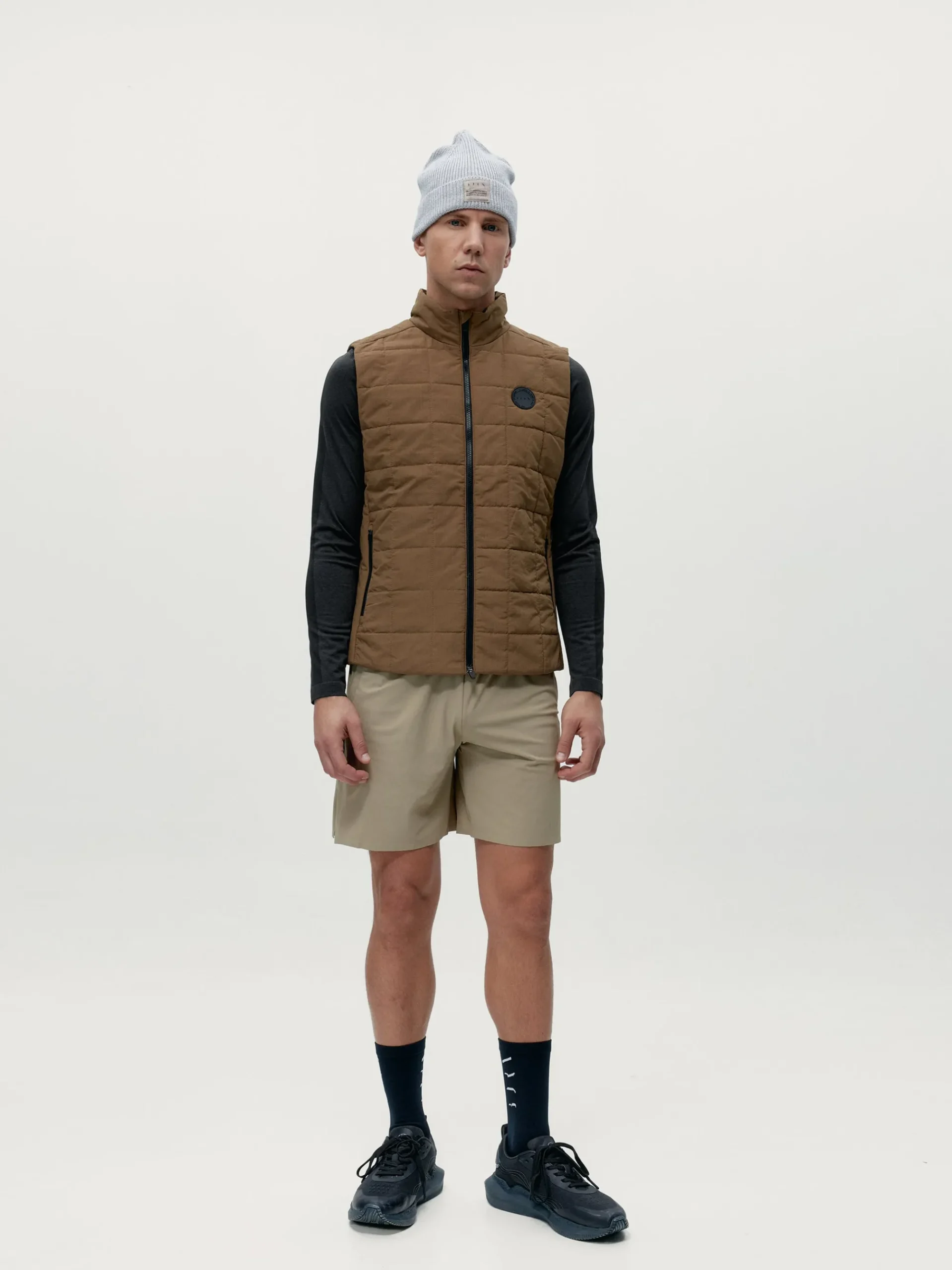 Born Living Yoga Vest Merrit Chestnut>Hombre Abrigos · Chaquetas|Chalecos